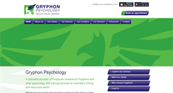 Desktop Screenshot of gryphonpsychology.com